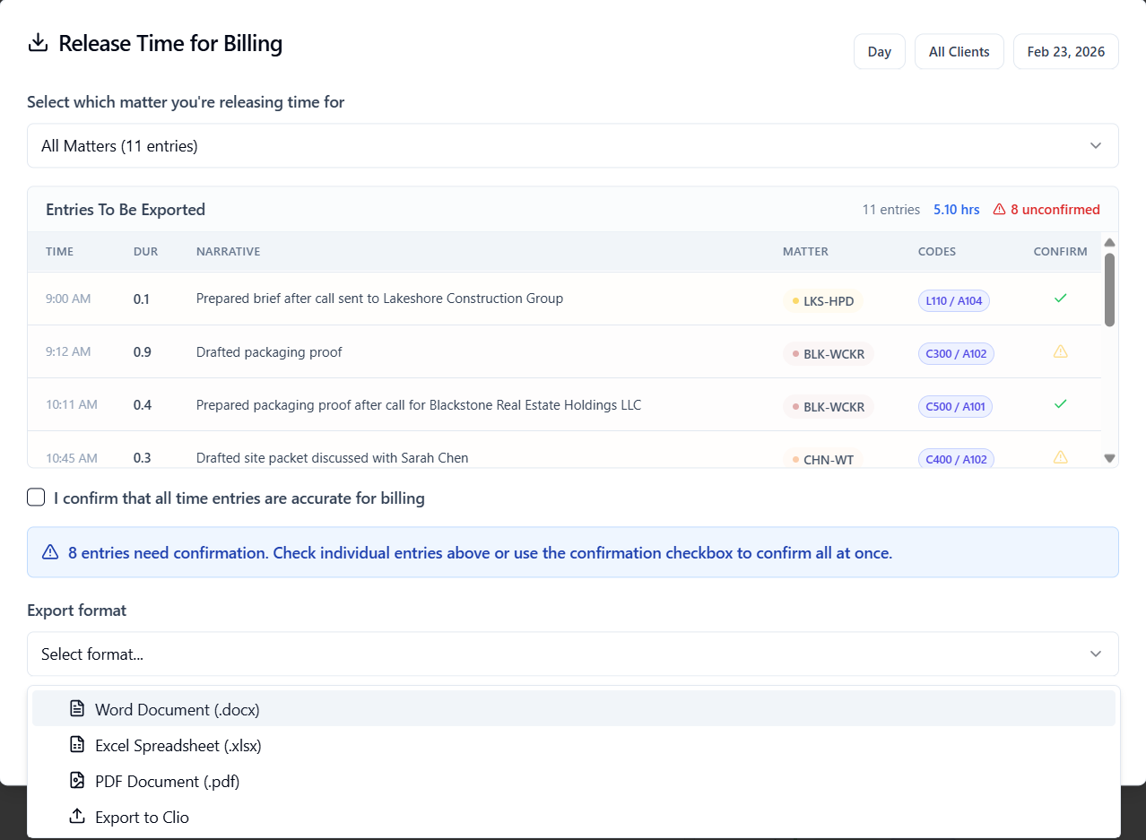 Arden release time for billing workflow